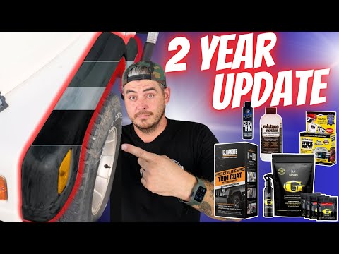 LONGEST LASTING TRIM RESTORER FOR YOU CAR - How to fix faded black plastic on cars