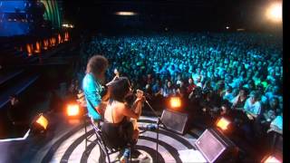 Brian May &amp; Andrea Corr - Is This The World We Created? (Live at Hyde Park 2008)