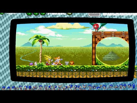 Sonic Scene Creator 4! Full Gameplay