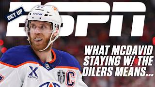 Connor McDavid is the EXAMPLE of 'what a great player will do to win' 👏 - Gary Bettman | Get Up