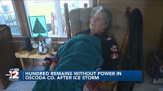 88 year old Oscoda Co. woman still waiting for power after March ice storm