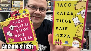 Taco Katze Ziege Käse Pizza: Voll Verdreht (asmodee) - es wird noch verrückter! Familienspiel ab 8