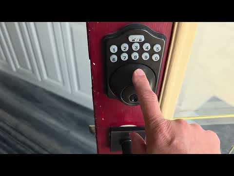 Programming an Amazon Basics Deadbolt Lock
