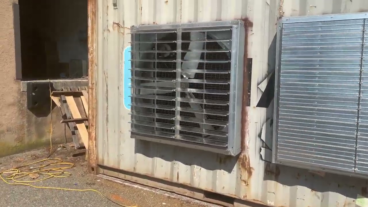 Mining Container - First energize and Fan Start