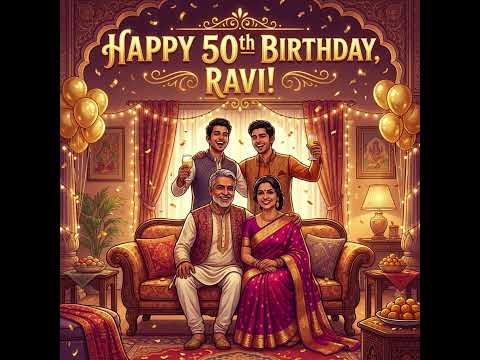 Ravi's 50th Birthday Song