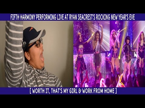 Fifth Harmony Performing Live At Ryan Seacrest's Rocking New Years Eve [ Reaction ]
