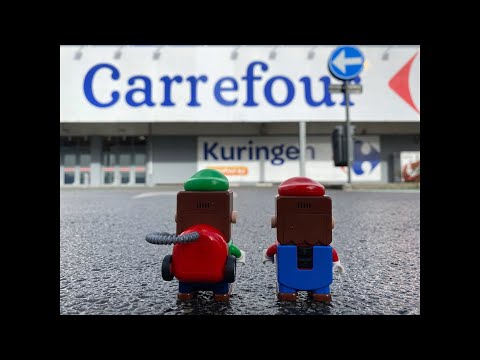 Lego Mario and Luigi in Real Life