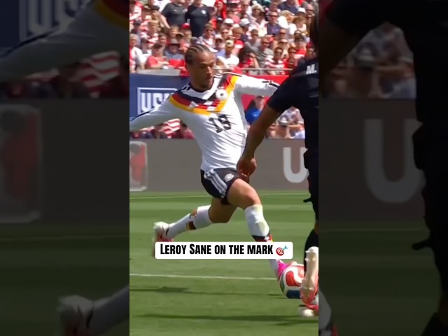 Leroy Sane clinches it as Germany beat the United States 2-1 in Chicago ✌️