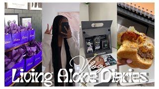 LIVING ALONE DIARIES EP:8 | NEW BRAIDS, CLEAN WITH ME + BRANDS SEND THE CUTEST PACKAGES