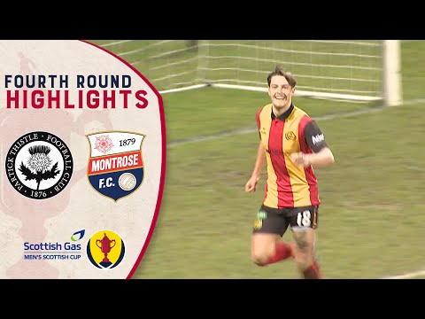 FC Partick Thistle Glasgow 3-1 FC Montrose