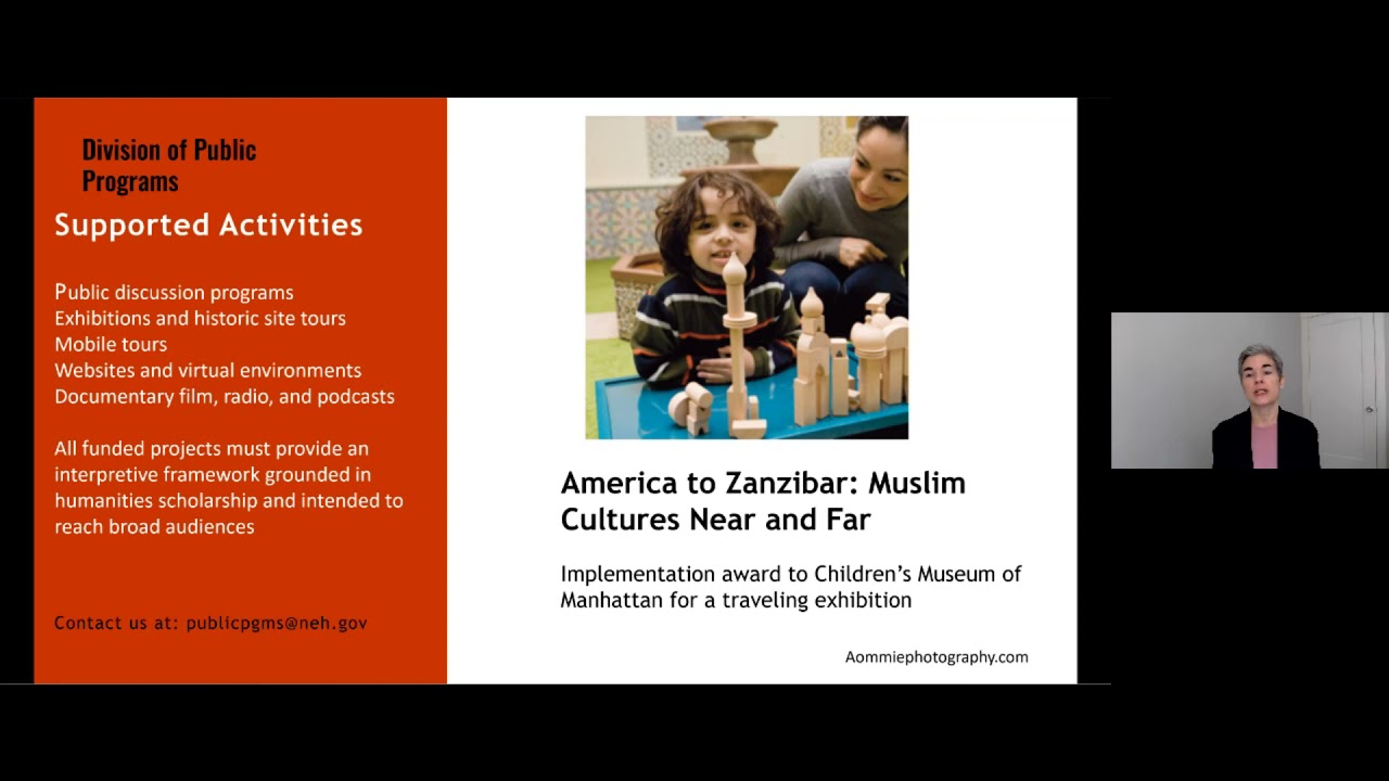 NEH Virtual Workshop  Museums