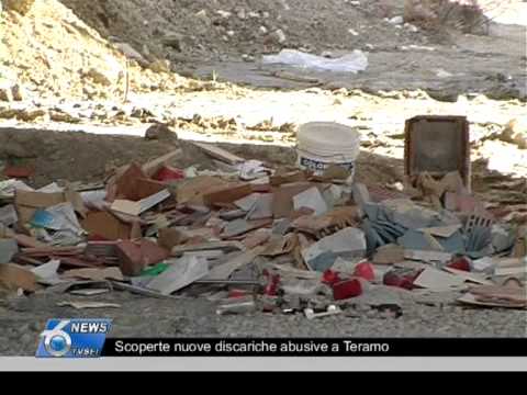 Scoperte nuove discariche abusive a Teramo