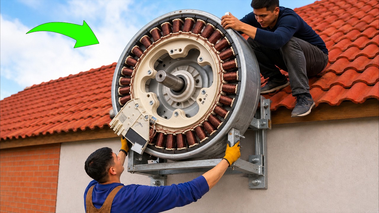 No one knows this! Stop Everything and make this invention from old GIANT Motor