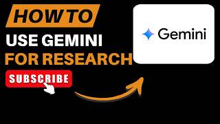 How to Use Google Gemini for Research – Step-by-Step Guide