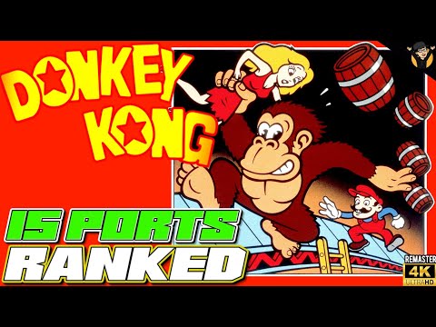 Which Version of Donkey Kong Did I Rank No.1? (4K Remaster) #donkeykong #nintendo #arcadegames