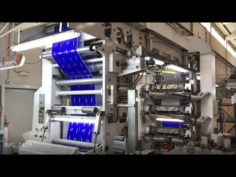 used flexo GIAVE ARES 6 colours stak type year 1999