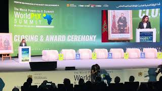 Green Hydrogen Hackathon Morocco, Closing by H.E. Dr Leila Benali and Frank Wouters, Oct. 9th, 2024.