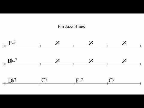 Blues (Jazz - Fm) - (Gypsy Jazz) Backing Track