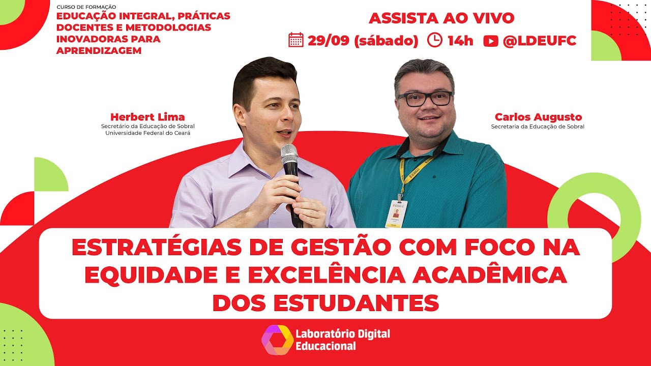 [AULA 27] Estratégias de gestão com foco na equidade e excelência acadêmica dos estudantes