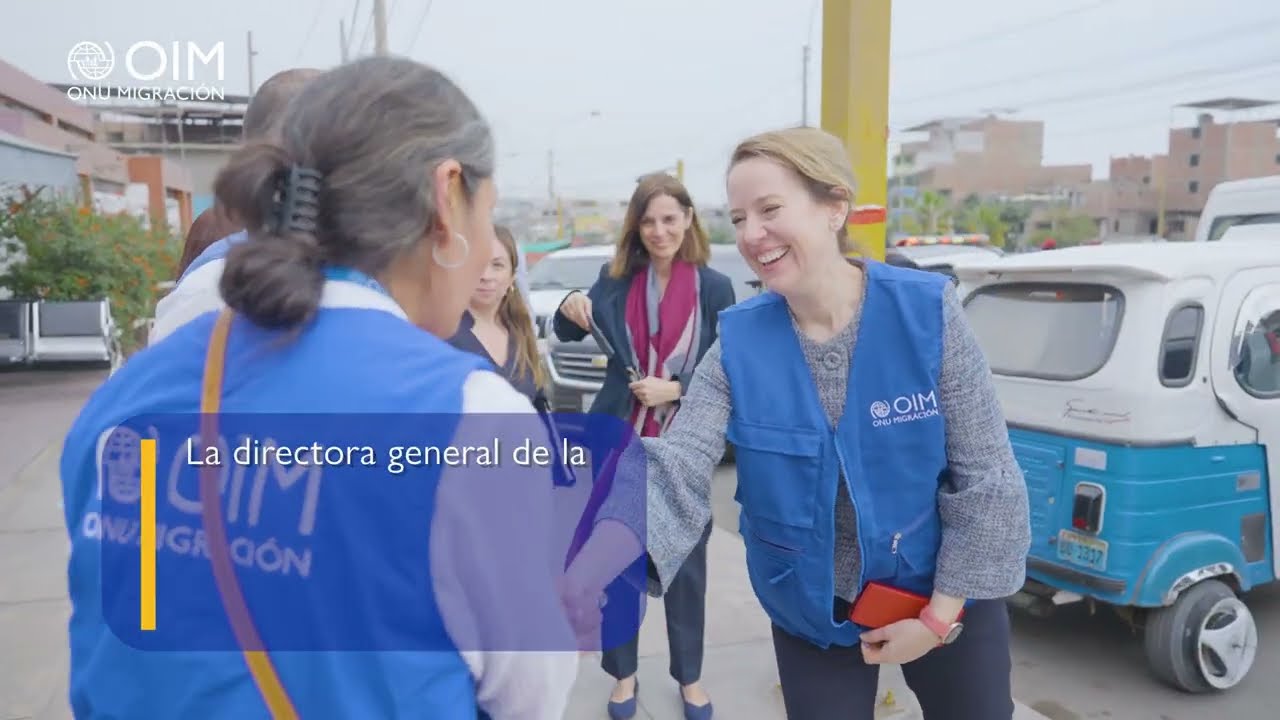 Directora General, Amy Pope, en Perú: fortaleciendo la cooperación en gestión migratoria