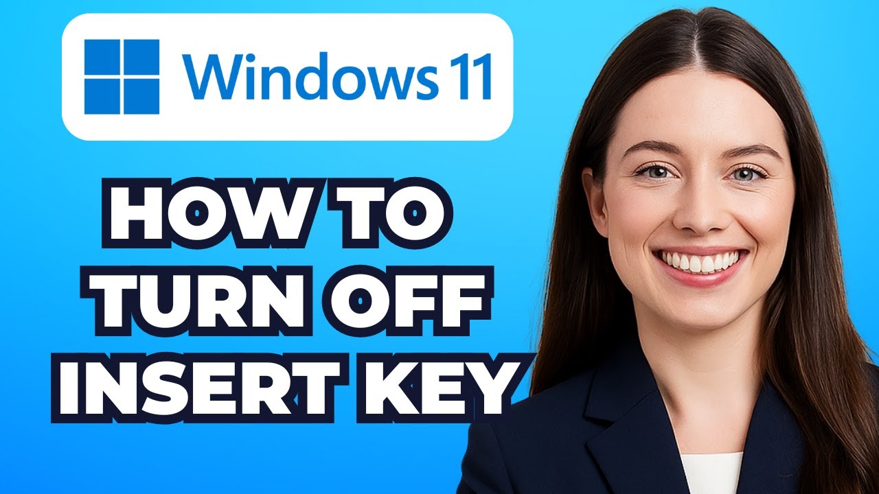 How to Turn Off Insert Key in Windows 11 (Step-by-Step)