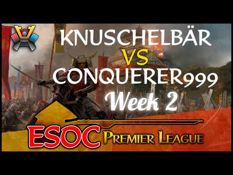 [AoE3] (NN) Knuschelbär vs (MDS) Conquerer999 − Week 2 − The ESOC Premier League