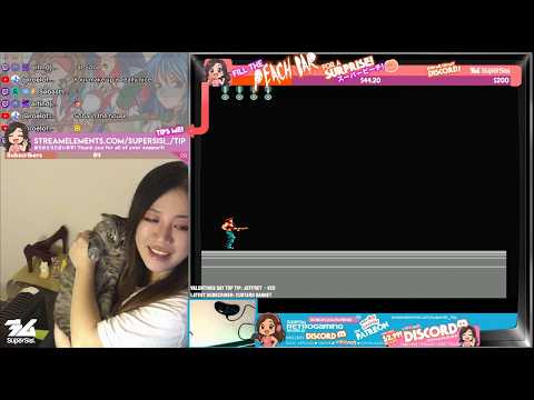 SuperSisi's Plays: Super Contra with my Cat