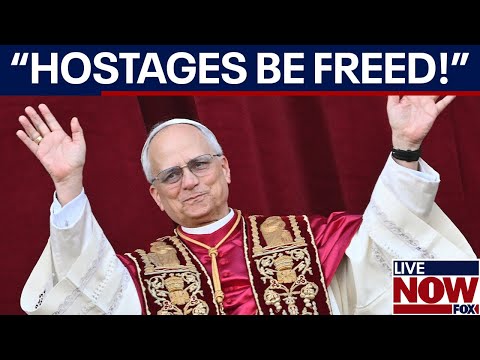 Video | Pope Leo XIV urges peace in Gaza &amp; Ukraine, release of hostages | LiveNOW from FOX