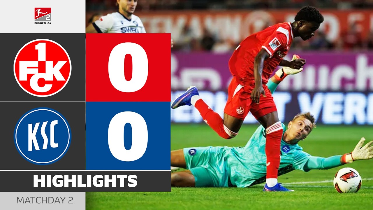KAISERSLAUTERN - KARLSRUHER SC | Highlights | Matchday 2 - Bundesliga 2 2026/27