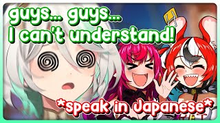 Cecilia Gets Confused When IRyS and Bae Suddenly Speak Japanese While Hanging Out IRL