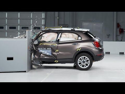 FIAT 500X 2016 obtiene el Top Safety Pick+ del IIHS