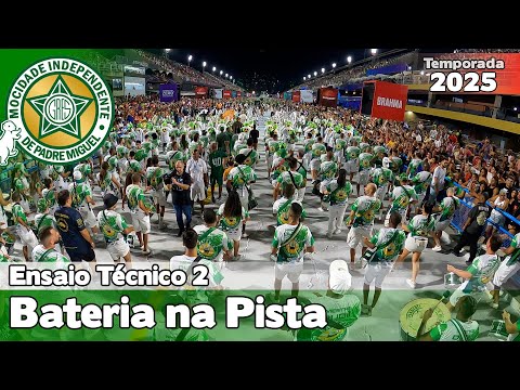Mocidade 2025 | Pista  - Ensaio Técnico Teste de Luz e Som |  Samba ao vivo #ET25