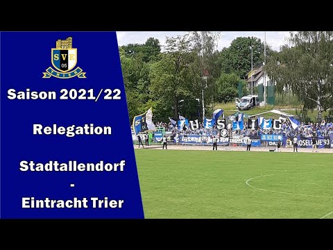 SVE-TV: Eintracht Stadtallendorf vs. Eintracht Trier - Highlights (Relegation zur RL - 21/22)