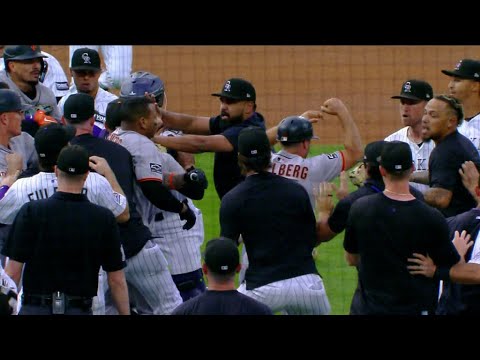 MLB Benches Clear 2025