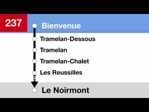 annonces CJ » 237 Tavannes — Le Noirmont | Railvox | SLBahnen