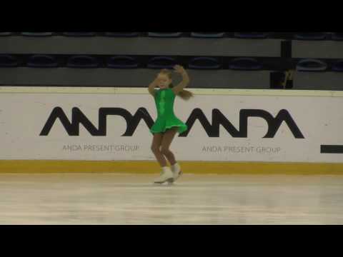 2016 Santa Claus Cup: Laura VIRÁNYI (HUN) - FS Chicks Girls Free dance