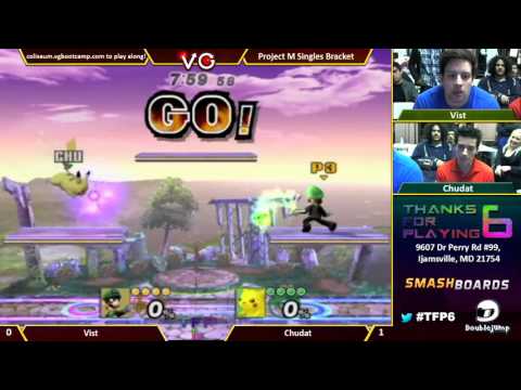 WS: TFP6 - Vist (Luigi) vs. Chudat (Pikachu/Kirby)