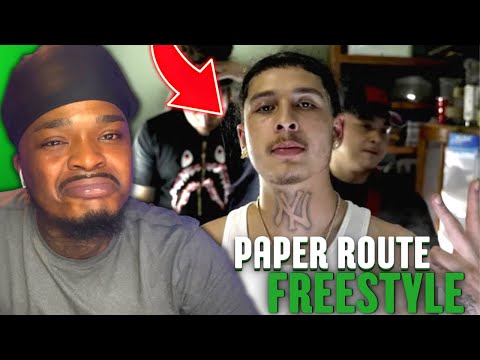 Babyfacewood - Paper Route Freestyle (Official Music Video) (Shot By. Shimo Media) | REACTION