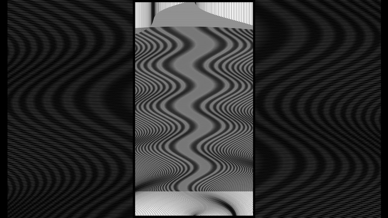 Moire pattern art. Intro to Ep.39 Processing art tutorial.  #coding #creative