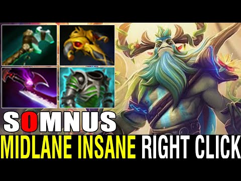 New Meta Maybe [Nature's Prophet] Midlane Insane Right Click Mid Aggressive Play Dota 2