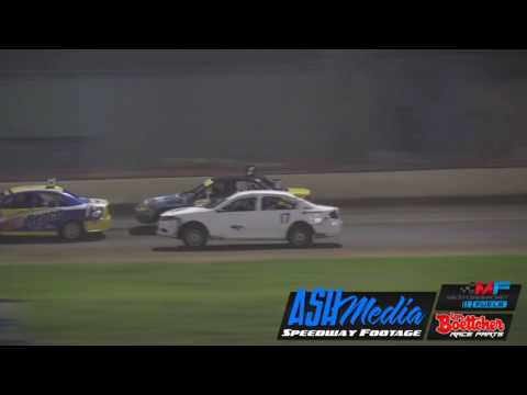 Production Sedans: Queensland Title A-Main Race Highlights - Feb 2017 - Rockhampton Speedway