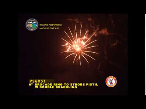 SS150RI10 - 6 INCH SHELL - WIZARD FIREWORKS - PS6051