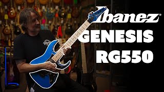 Video thumbnail for Ibanez Genesis RG550 Review | Mooloolaba Music by Mooloolaba Music