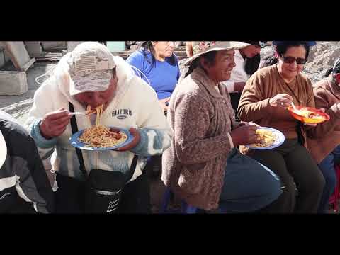 SANTA ANA DE TUSI 2023 - 27 DE JULIO - MAYORDOMOS: YONI YALICO HUAMAN Y ESP.  ALICIA CALERO MEZA