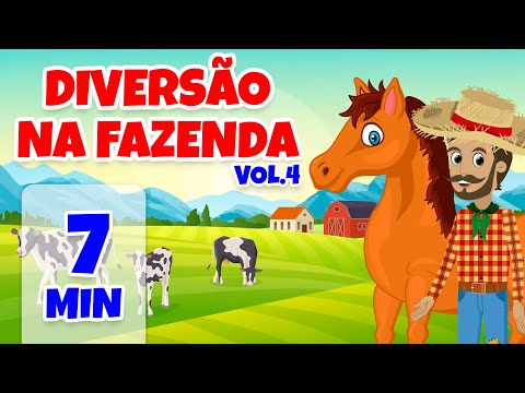 Diversão na Fazenda da Giramille Vol. 4 - Giramille 7 min | Desenho Animado Musical