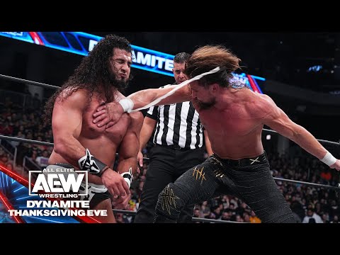 Golden Match-up! BCG’s Jay White vs LFI’s RUSH for the Continental Classic! | 11/22/23, AEW Dynamite