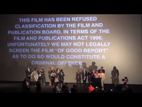 OF GOOD REPORT: Announcement of Banning and Wife's Statement