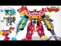 Power Rangers Dino Charge DX Dino Charge Megazord Tri Ankylo Kyo Ryujin FUNG FU Wotafa S Review