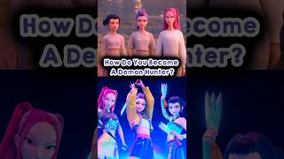 How Demon Hunters are Recruited in Kpop Demon Hunters 😱 #kpopdemonhunters #netflix #shorts