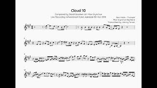 Sam Hicks Trumpet Solo Transcription - Cloud 10